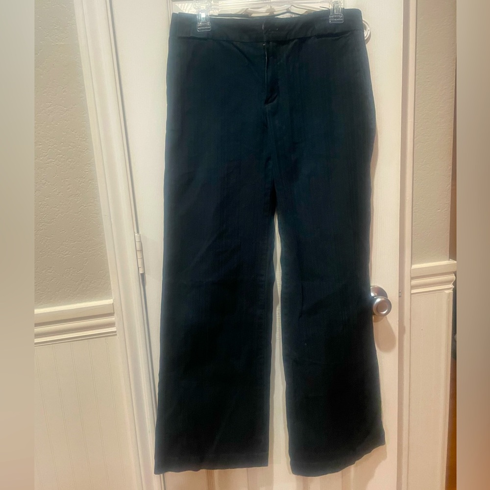 GAP STRETCH GAP Stretch Black Striped Pants Women's Size 8 REG - 278477